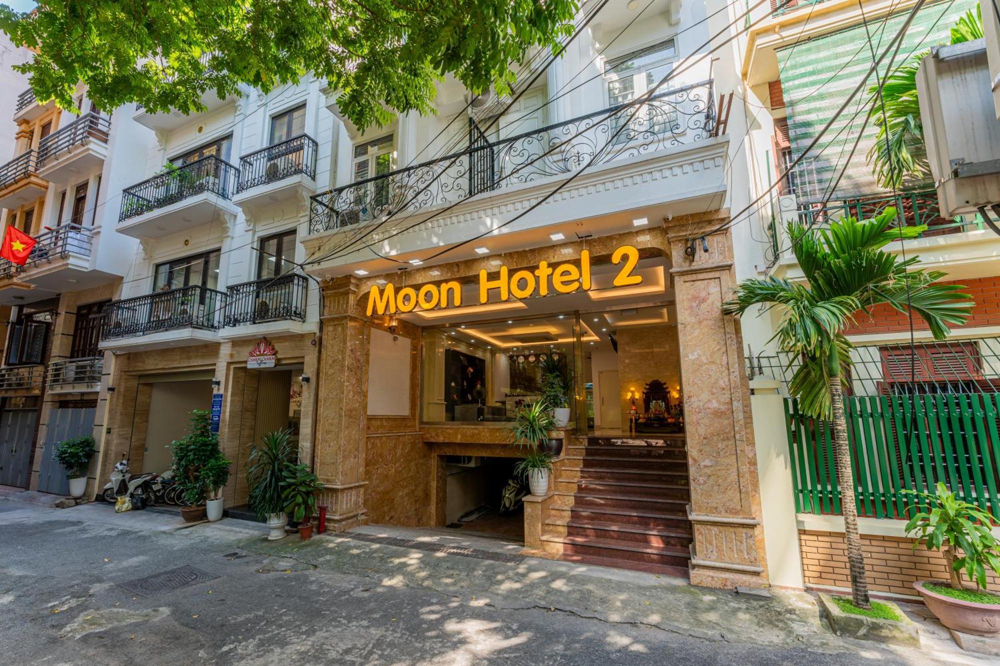 Moon Hotel 26 Do Quang Hanoi Exteriör bild